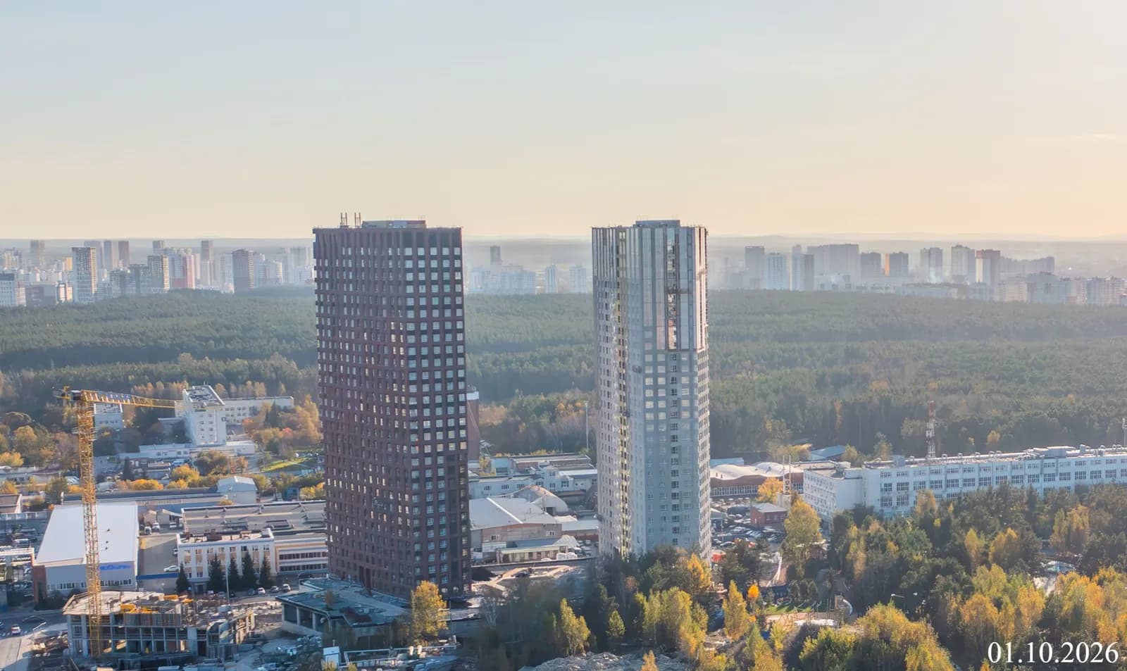 Форум Парк: ход строительства, октябрь 2026