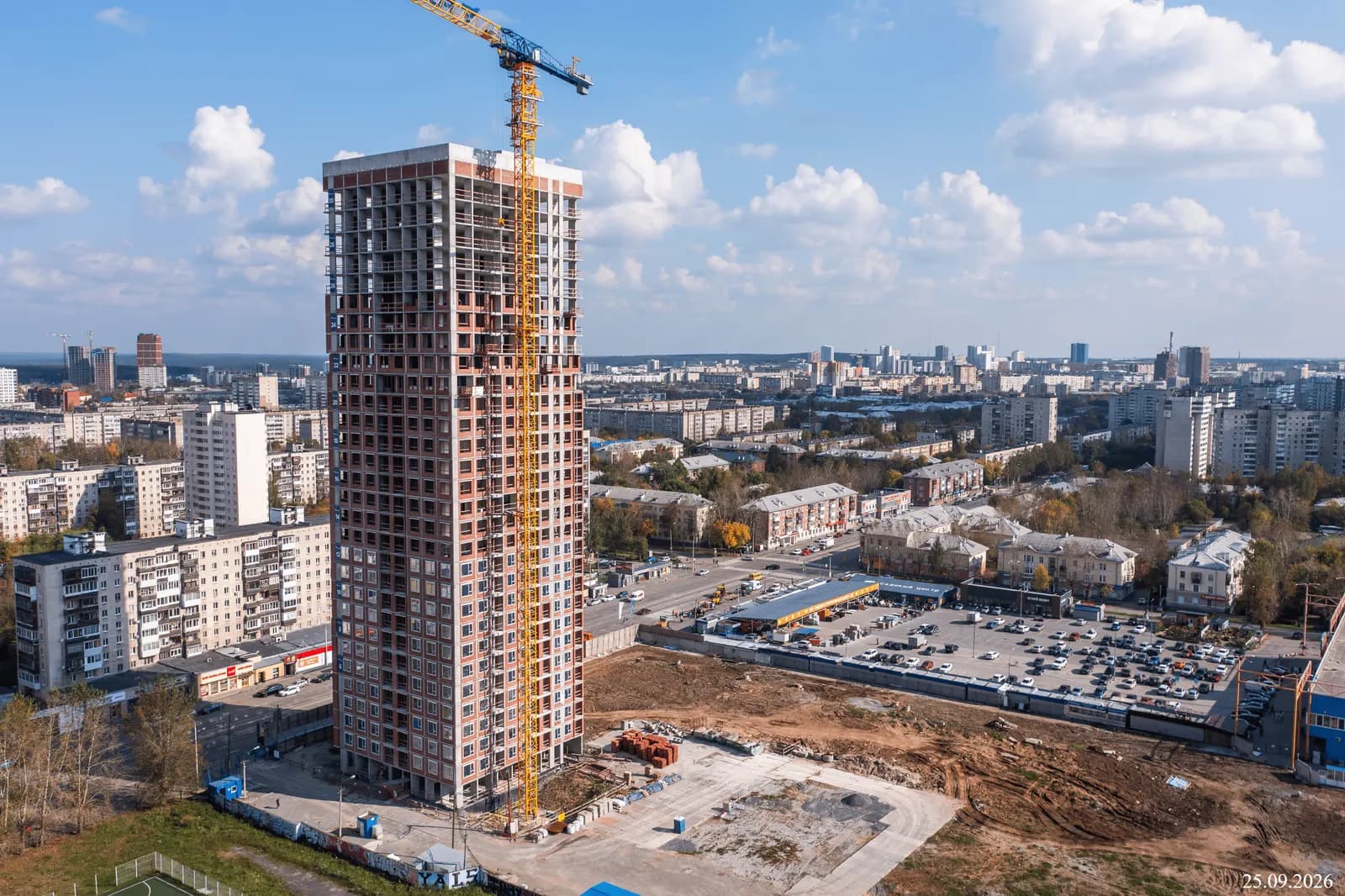 Графит: ход строительства, сентябрь 2026
