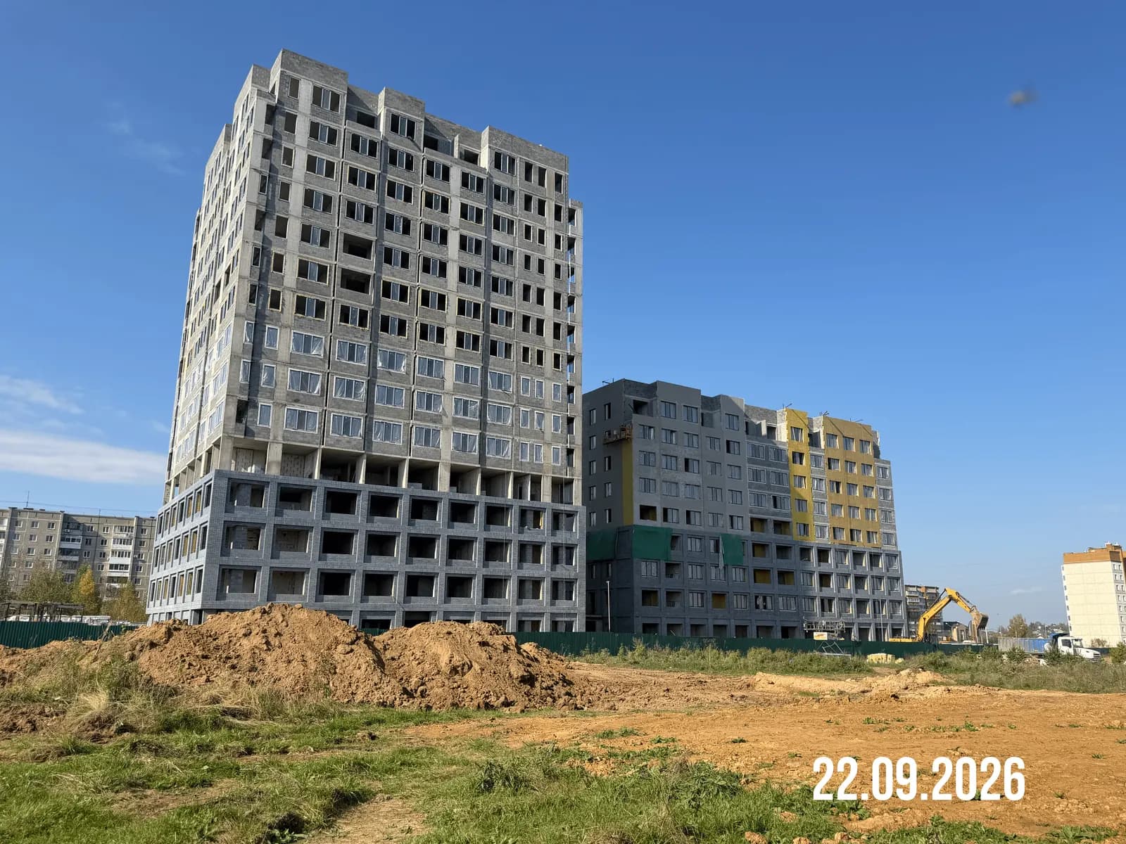 Александровский: ход строительства, сентябрь 2026