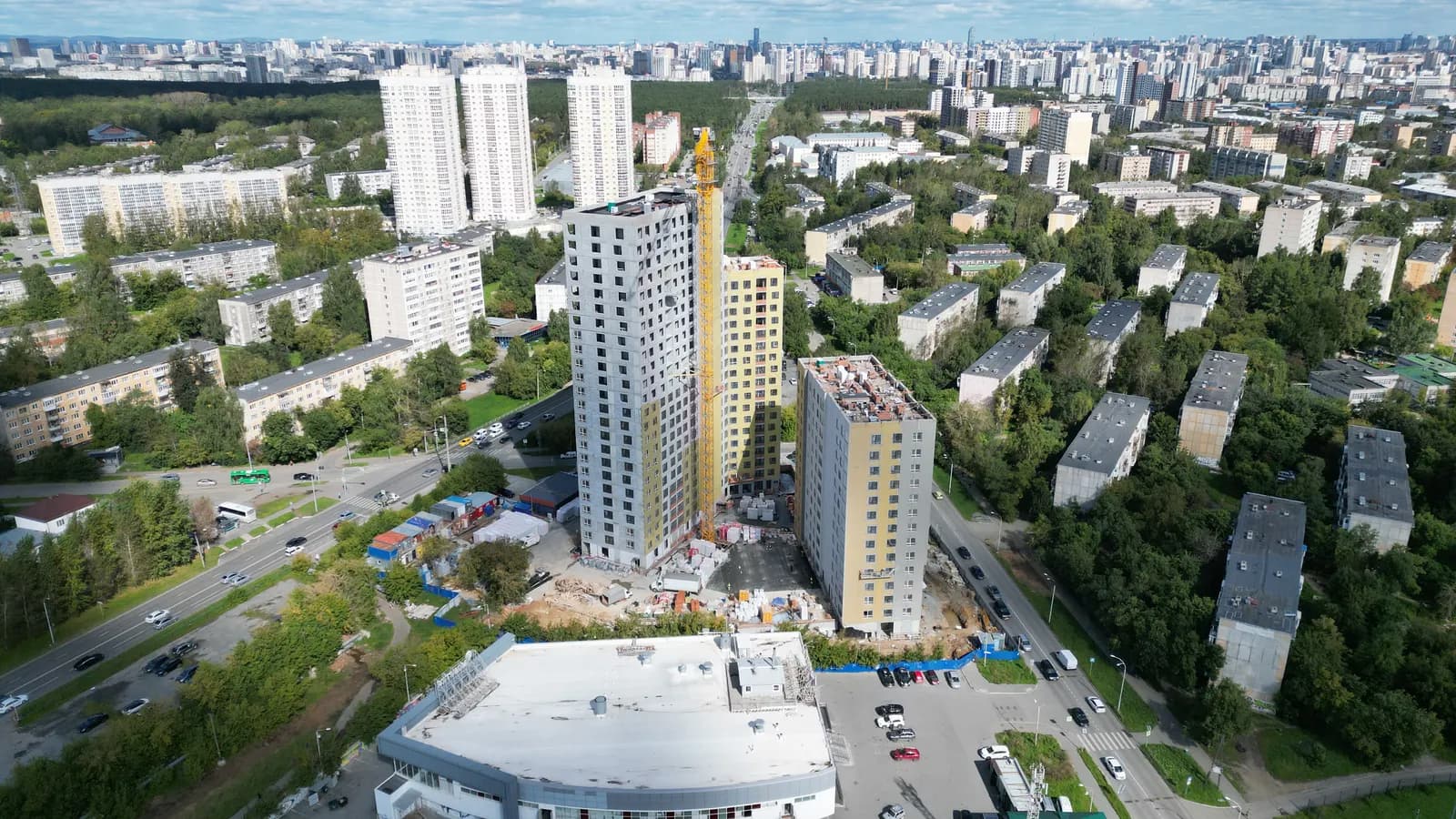 Бодровский: ход строительства, сентябрь 2026