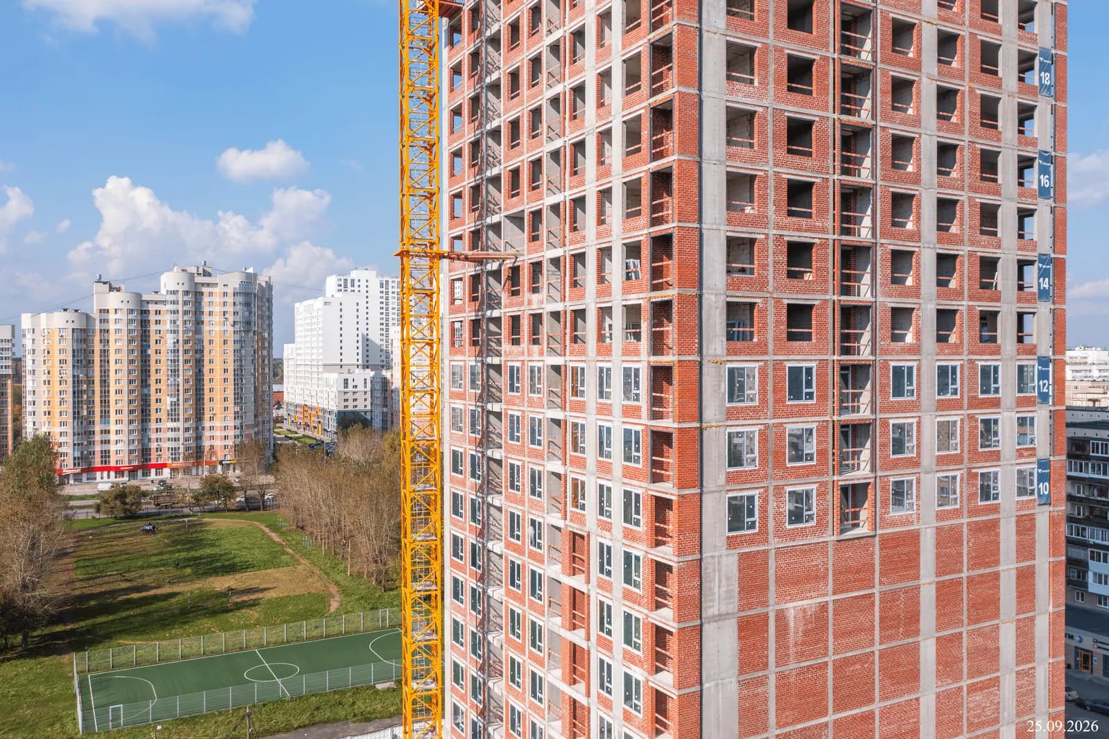 Графит: ход строительства, сентябрь 2026