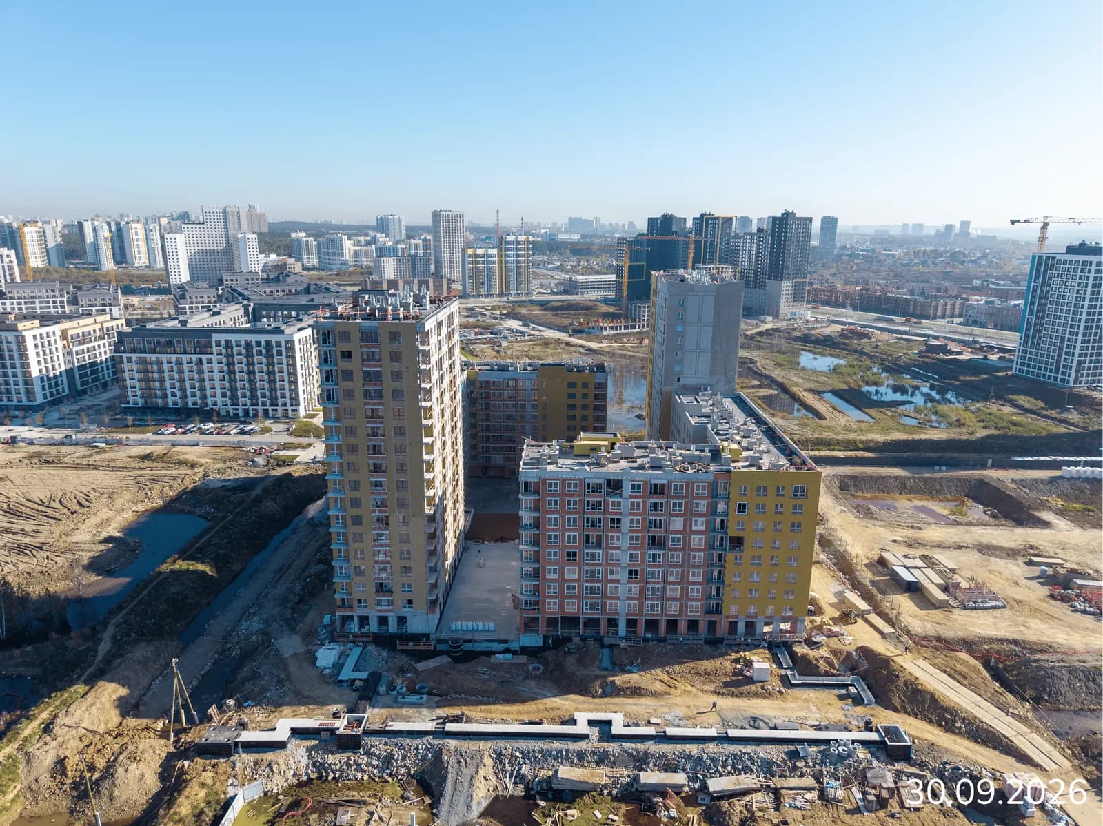 Курчатов: ход строительства, октябрь 2026