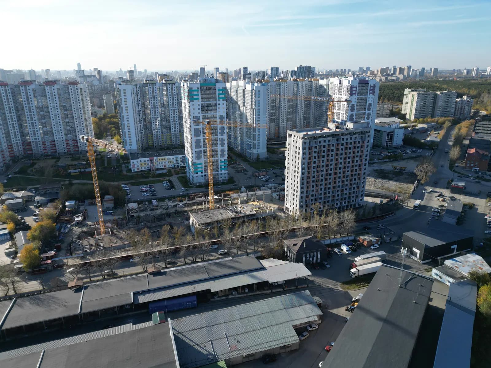 Комсомольский: ход строительства, октябрь 2026