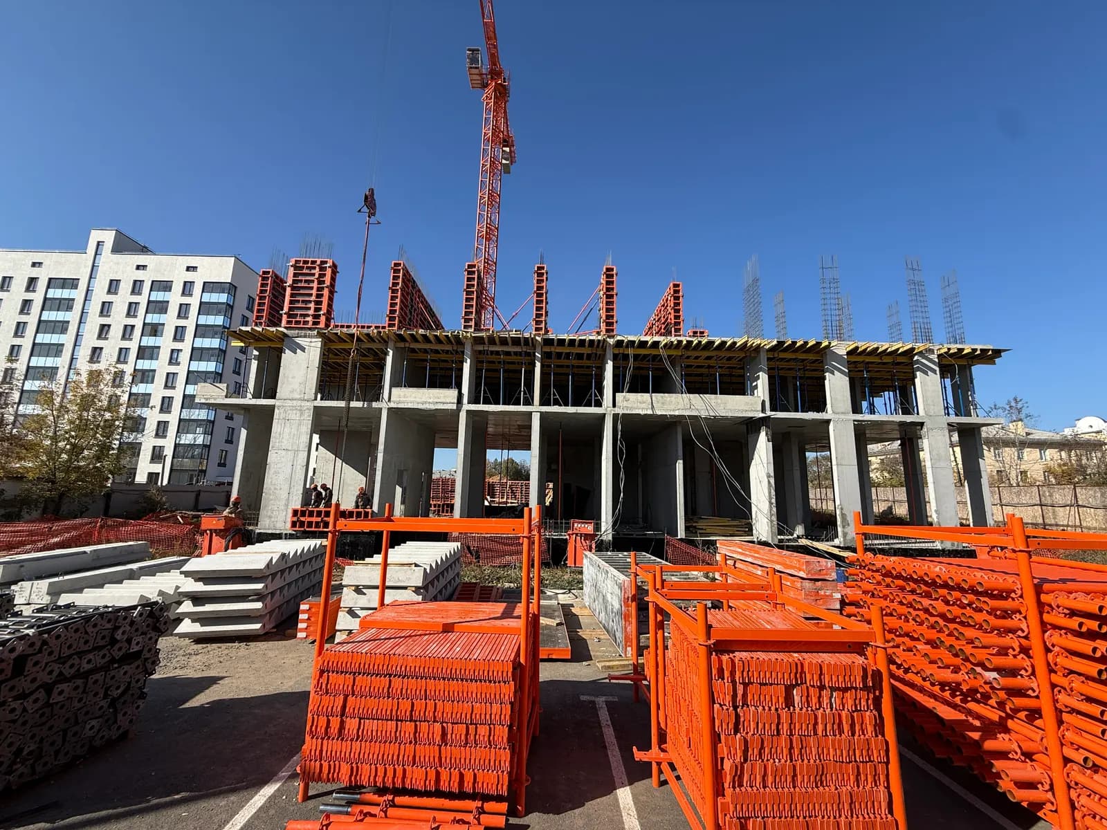 Жилой дом, Сысерть: ход строительства, октябрь 2026