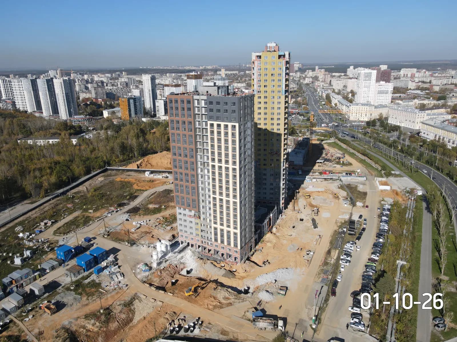 Голос Заря: ход строительства, октябрь 2026