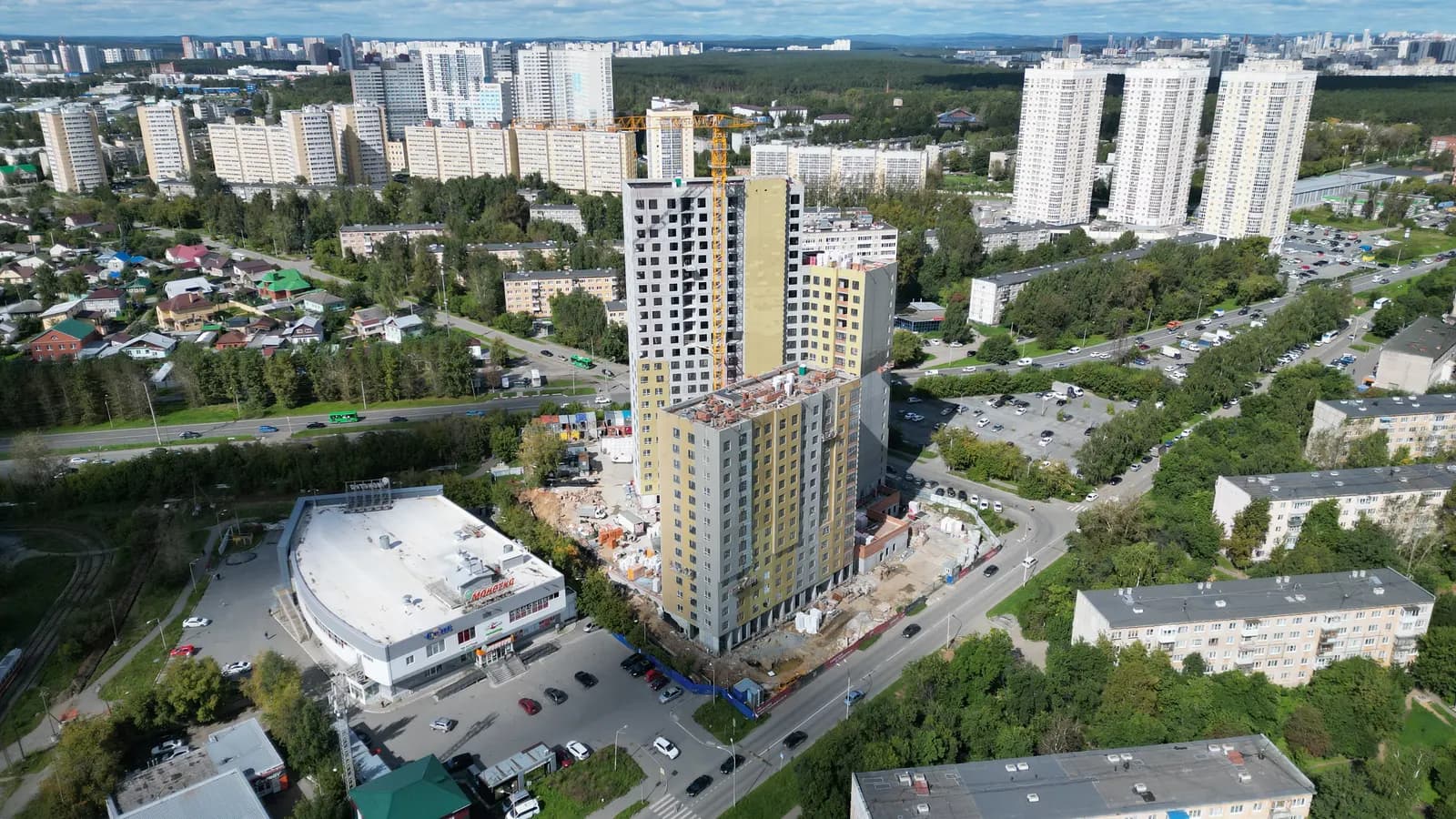 Бодровский: ход строительства, сентябрь 2026