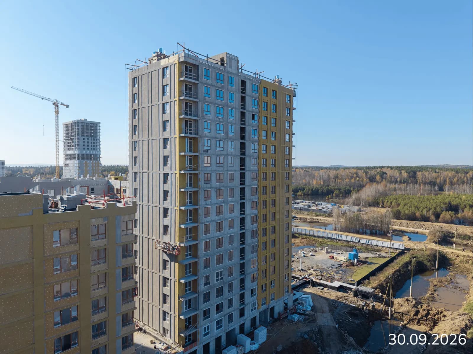 Курчатов: ход строительства, октябрь 2026