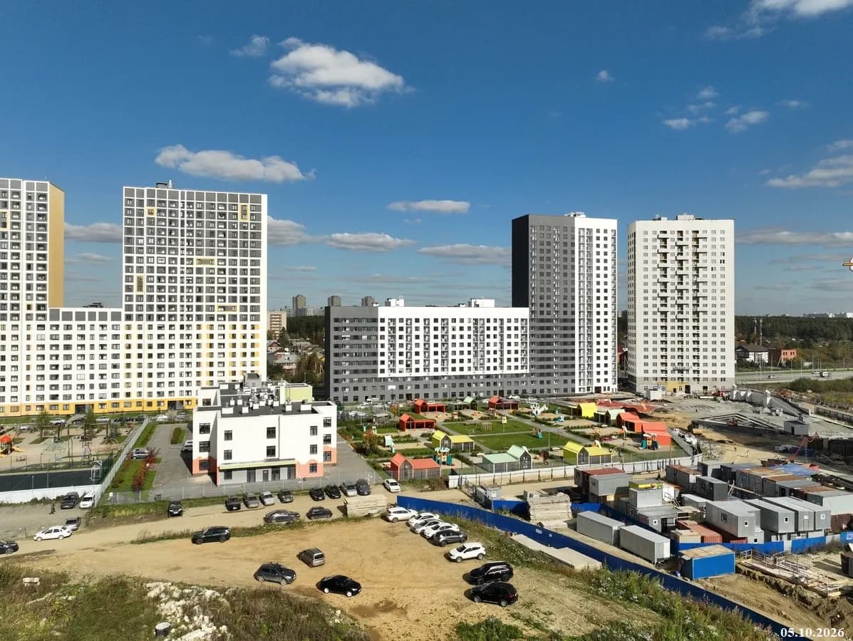 На Тенистой: ход строительства, октябрь 2026