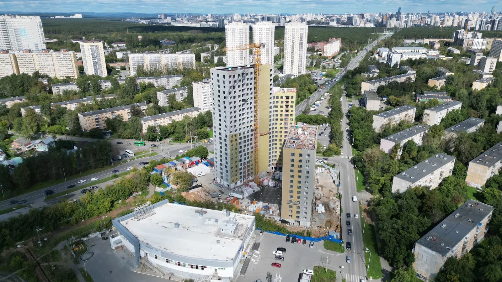 Бодровский: ход строительства, сентябрь 2026