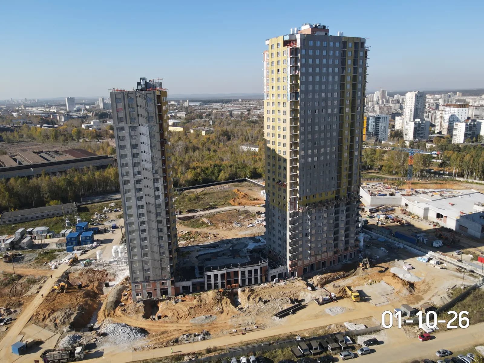 Голос Заря: ход строительства, октябрь 2026