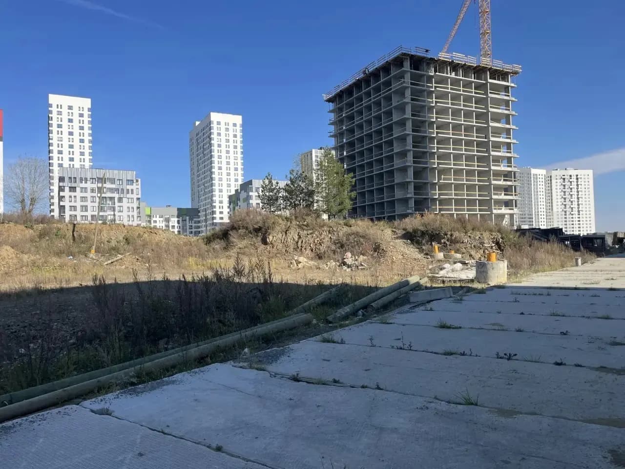 Нова парк: ход строительства, октябрь 2026