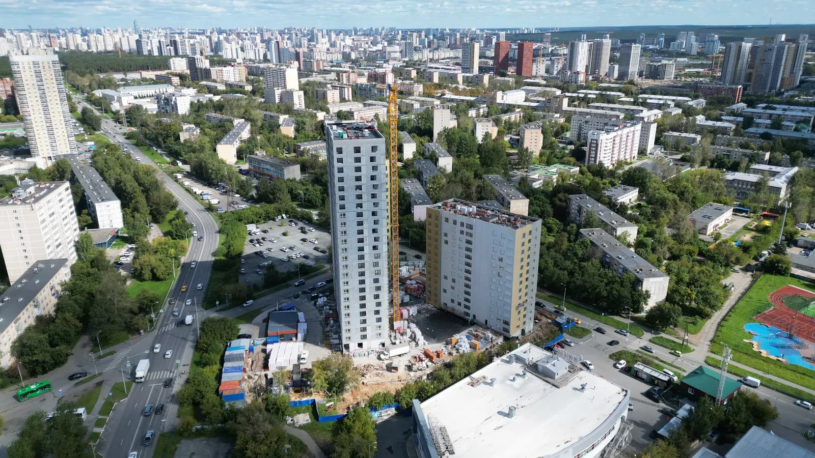 Бодровский: ход строительства, сентябрь 2026