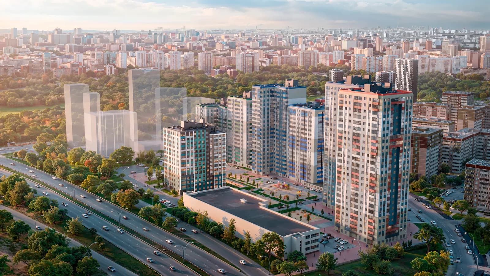 Логотип Ривьера Инвест Екатеринбург