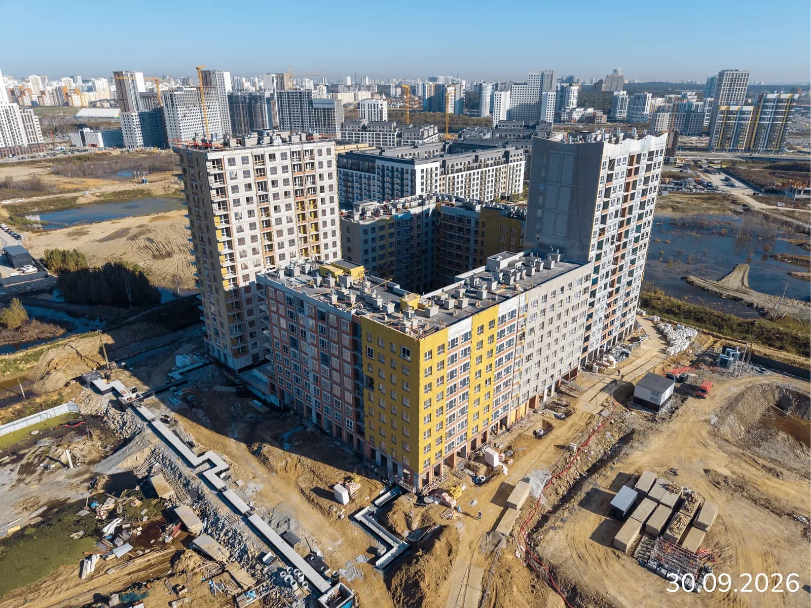 Курчатов: ход строительства, октябрь 2026
