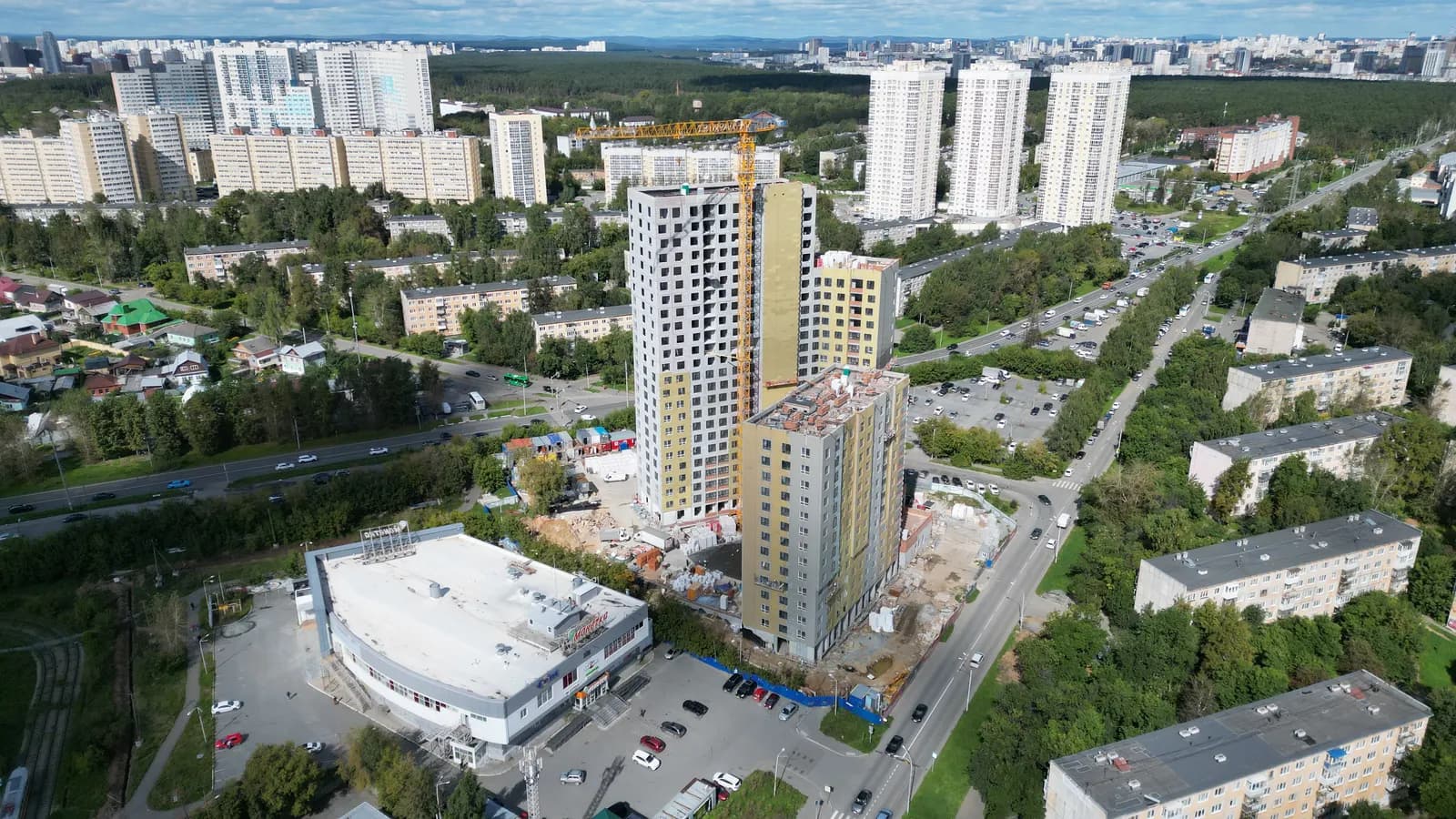 Бодровский: ход строительства, сентябрь 2026