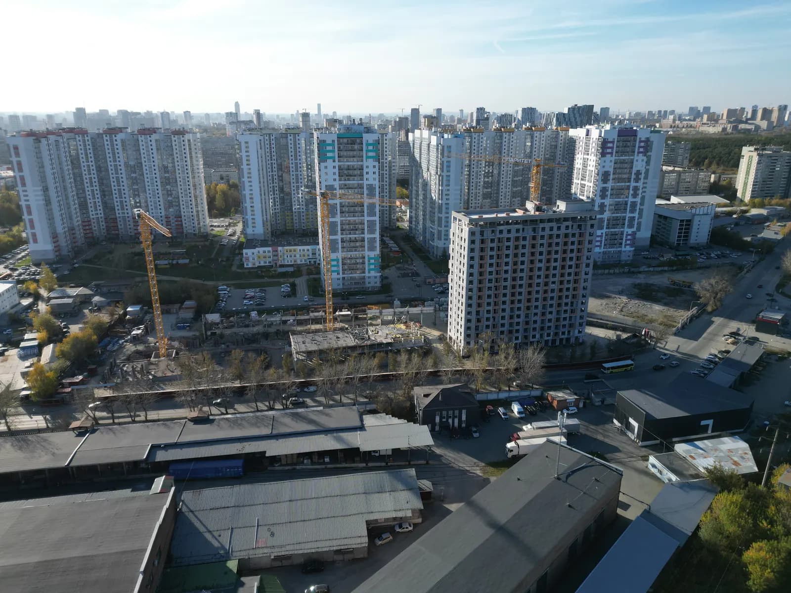 Комсомольский: ход строительства, октябрь 2026