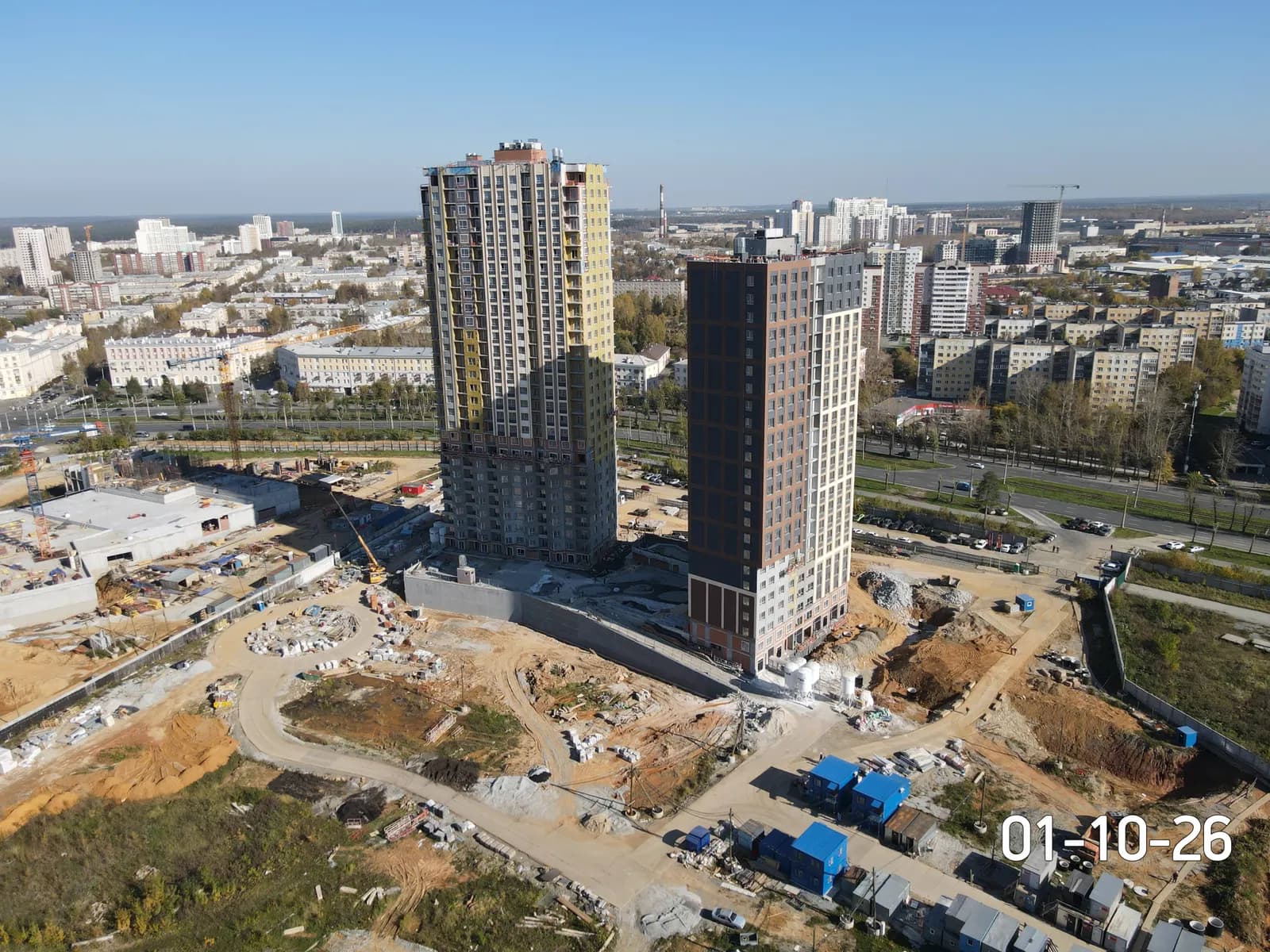 Голос Заря: ход строительства, октябрь 2026