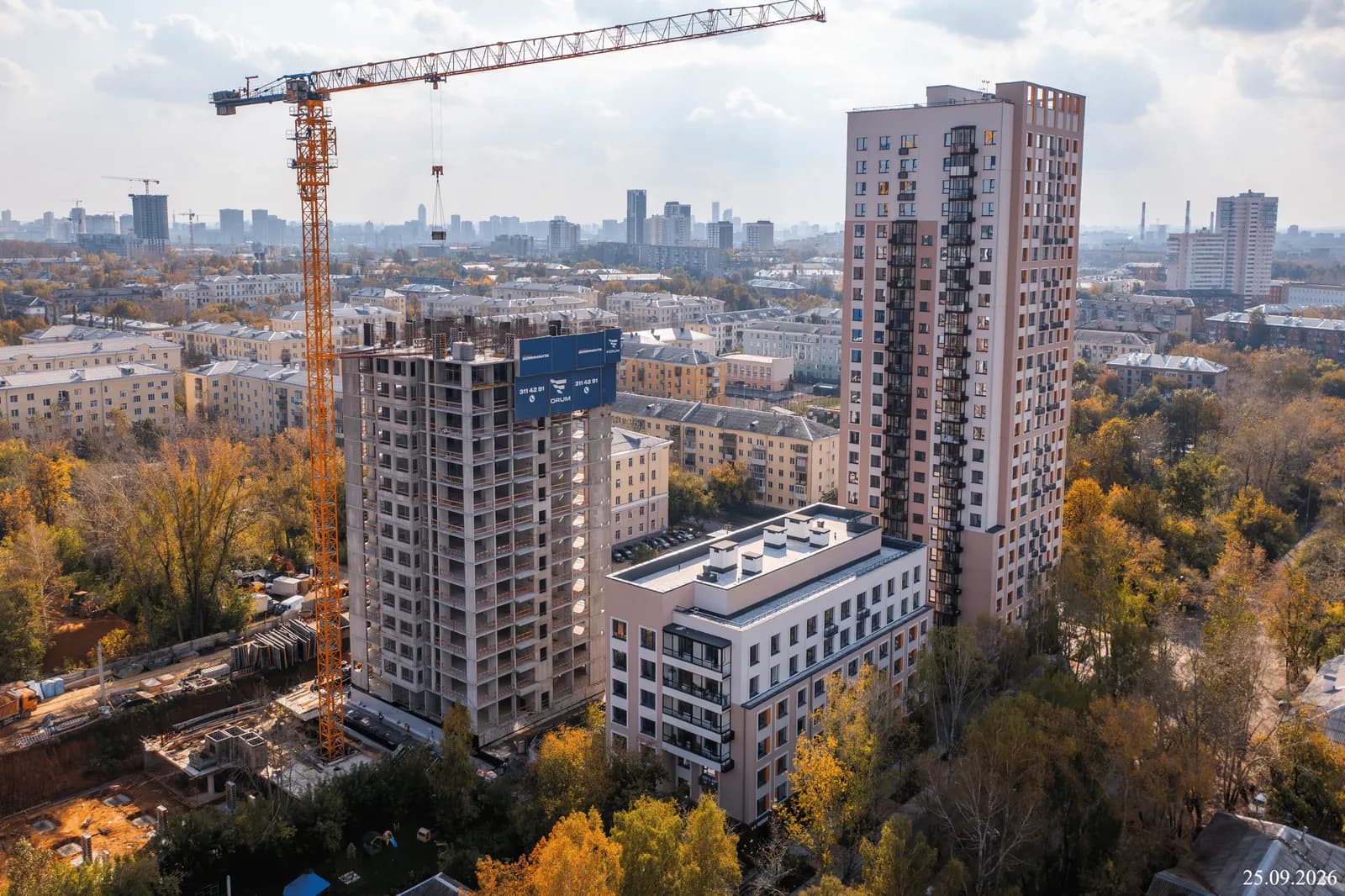 Доминанта: ход строительства, сентябрь 2026
